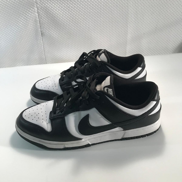 Nike Dunk Low Retro White Black Panda Mens Size 11 Casual Athletic Shoes Skate - Picture 5 of 11